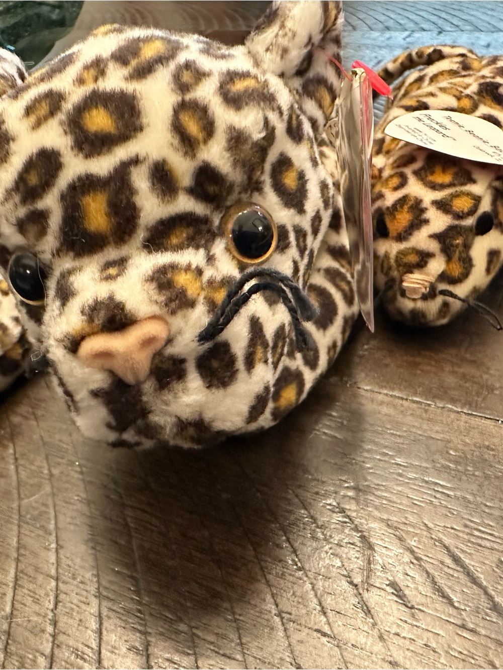 Ty 🐆Freckles and Teenie Freckles Leopard Beanie Babies Duo